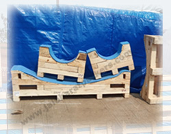 Wooden Saddles For Tanks and Vessels